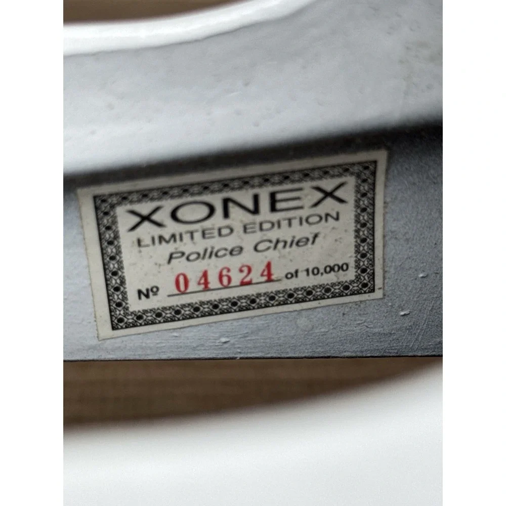 XONEX 1993 Limited Edition Die Cast Police Squad Pedal Car 1:3 Scale‎ *READ*